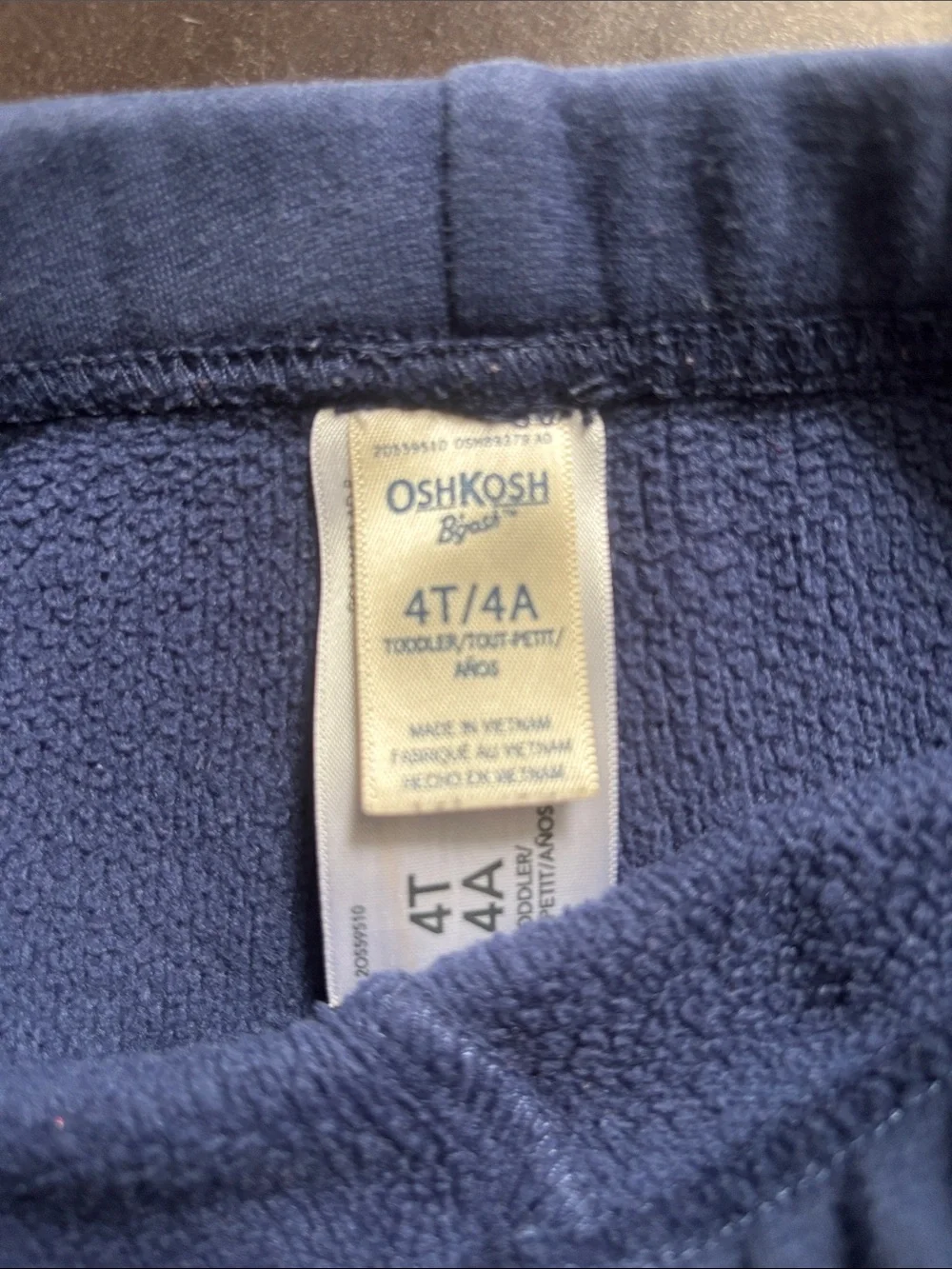 OshKosh B'gosh Cozy Fleece-Lined Leggings - Light Blue